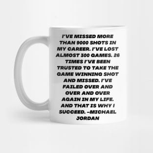 Michael Jordan's Quote Mug